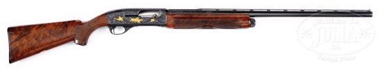 *SCARCE REMINGTON 48F SHOTGUN WITH EXTENSIVE ENGRAVING AND RELIEF