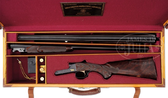 *WONDERFUL WINCHESTER MODEL 21 GRAND AMERICAN 20/.410GA TWO BARREL SET
