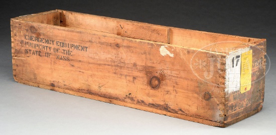 WINCHESTER MODEL 1912 PUMP SHOTGUN SHIPPING CRATE.