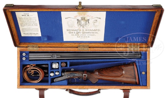 *HOLLAND & HOLLAND GRADE 2 DANGEROUS GAME DOUBLE RIFLE WITH