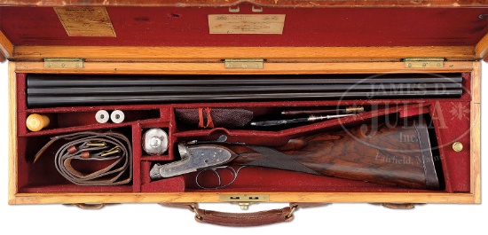 *FINE JAMES PURDEY SELF-OPENING SIDELOCK EJECTOR LIGHT GAME SHOTGUN