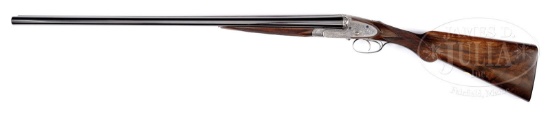 *JAMES WOODWARD SIDE LEVER SIDELOCK EJECTOR GAME SHOTGUN WITH