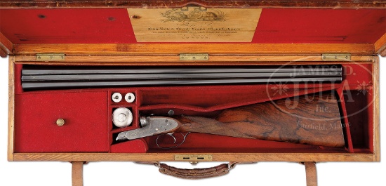 *NICE OLD BOSS SIDELOCK EJECTOR SINGLE TRIGGER GAME SHOTGUN