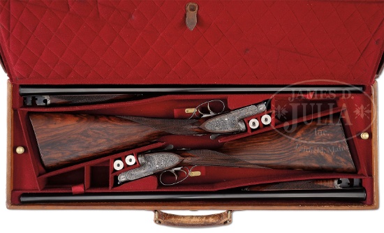 *UNUSUAL CASED PAIR OF HIGH CONDITION JOHN DICKSON SIDELOCK