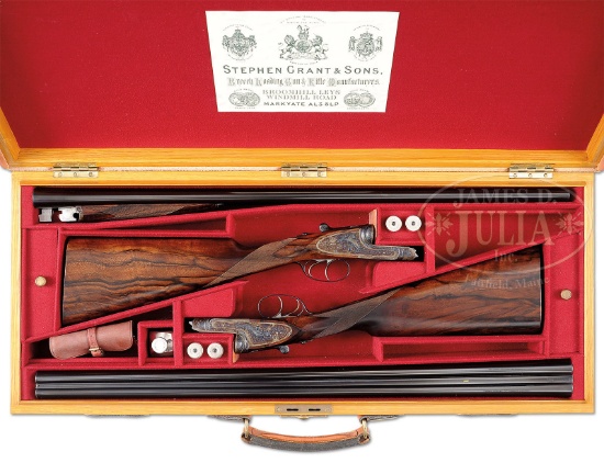 *FINE CASED PAIR OF LONDON REFURBISHED SIDELOCK EJECTOR GAME