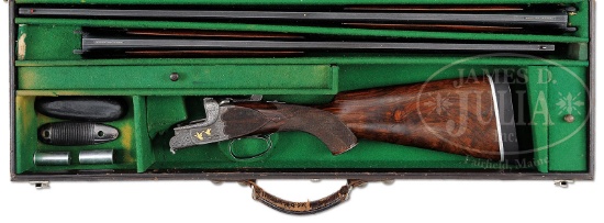 *HIGH QUALITY PRE WAR OVER-UNDER SHOTGUN WITH FINE GOLD