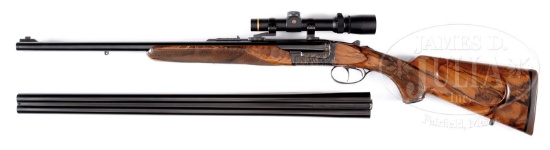 *CHAPUIS DANGEROUS GAME BOXLOCK EJECTOR DOUBLE RIFLE WITH EXTRA