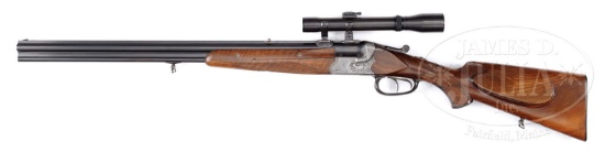 *VERY HIGH QUALITY SIDELOCK OVER-UNDER RIFLE/ SHOTGUN COMBINATION BY