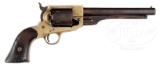 BRASS FRAMED CONFEDERATE SPILLER & BURR REVOLVER.