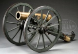 FINE CIVIL WAR CYRUS ALGER 1853-DATED BRONZE 12 POUNDER