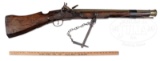 RARE AND MASSIVE AMERICAN COLONIAL ERA SWIVEL BLUNDERBUSS, CIRCA