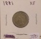 1881 Nickel 3 Cent Piece