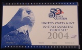 2004 US Mint 50 State Quarters Proof Set