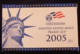 2005 US Mint 50 State Quarters Proof Set w/Quarters