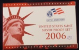 2006 US Mint 50 State Quarters Silver Proof Set w/Quarters