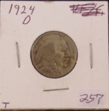 1924D Buffalo Nickel