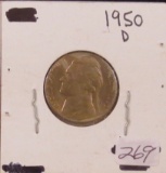 1950D Jefferson Nickel