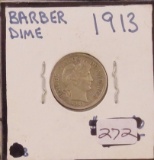 1913 Barber Dime