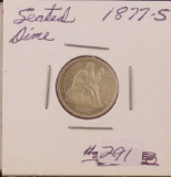 1877S Liberty Seated Dime