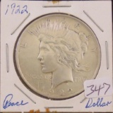 1922 Peace Dollar