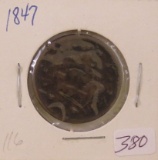 1847 Large Cent