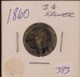 1860 3 Cent Silver