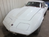 1976 White Corvette Stingray