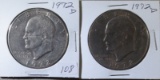 1972d, 1972d, Eisenhower Dollar