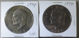 1974, 1974 Eisenhower Dollar