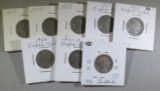 Buffalo Nickels 1916, 20d, 28, 28, 28, 23, 34, 37