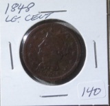 1848 Large Cent