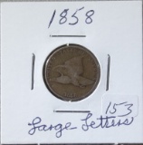 1858 Flying Eagle Cent Lg. Letters
