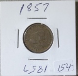 1857 Flying Eagle Cent