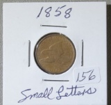 1858 Flying Eagle Cent Sm. Letters