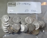 Washington Quarters 50-1964d 50 Total