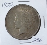 1922 Peace Dollar