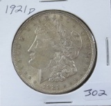 1921d Morgan Dollar