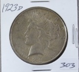 1923d Peace Dollar