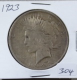 1923 Peace Dollar