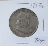 1950d Franklin Half