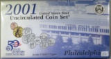 2001 Philidelphia Mint Set