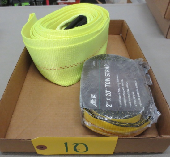 2"x 20' Tow Strap, 4" x 28' Tow Strap