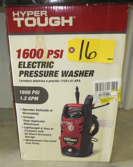 1600 PSI Electric Pressure Washer