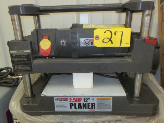2.5 hp 12" Surface Planer