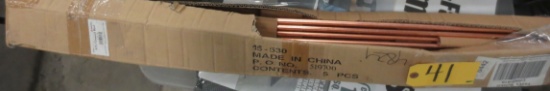 Copper Ground Rods-5 Pieces  4' Long