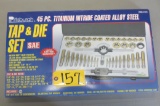 Tap & Die Set SAE