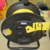 Extension Cord Reel with Cord and Outlets