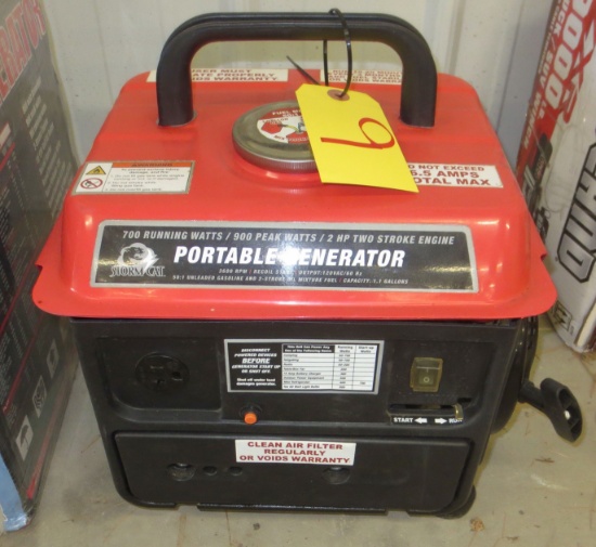 Portable Generator 2 hp 700 Running Watts