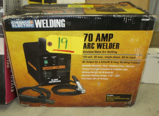 70 Amp Arc Welder