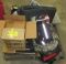 Misc. Pallet Full: Pool Pump, DVD Player, Motorcycle cover, Misc. bags, & m